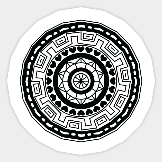 HYLIAN COURT - FAIRY SEAL WHITE Sticker by sorenkalla